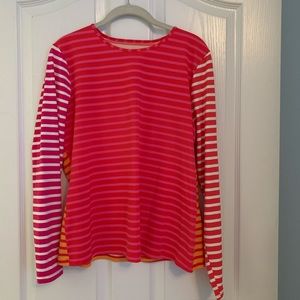 Lands’ End swim shirt size L